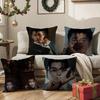Hyun Bin Actor Cushion Cover Pattern Printed Pillowcase For Living Room Sofa Cushion Cover & Bedroom Decor