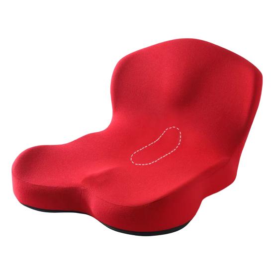 L-Shaped Seat Cushion Memory Foam Cushion with Back Support Sciatica Relief Seat Cushion for Office Chair Car Seat Wheelchair Long Hours Sitting
