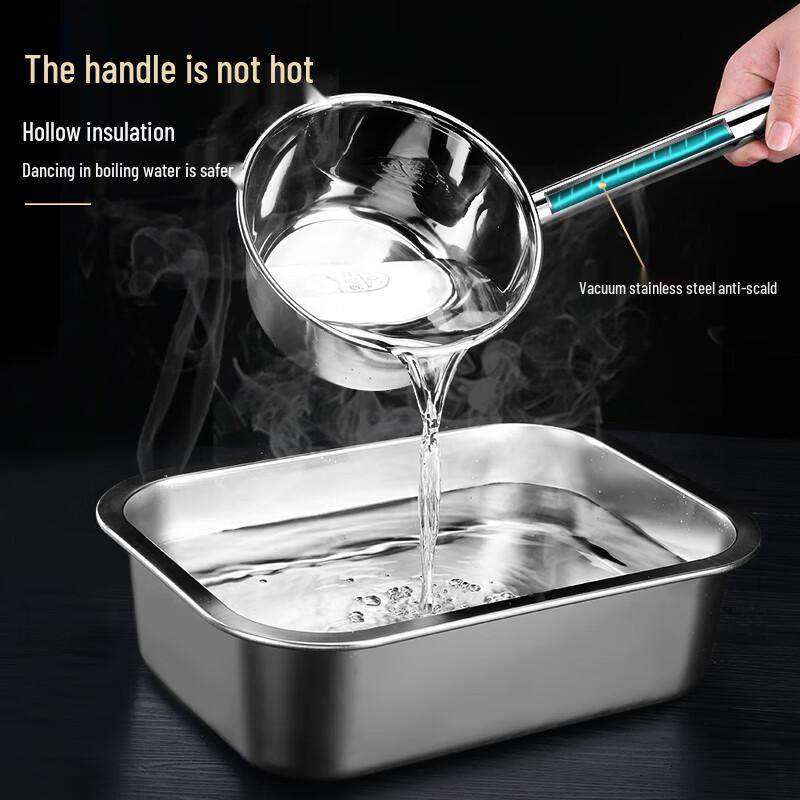 Stainless Steel Long-Handle Kitchen Ladle