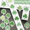 500Pcs/Roll Lucky Clover Kids Rewards Stickers - DIY Scrapbooks Album Decor Sealing Label Decals