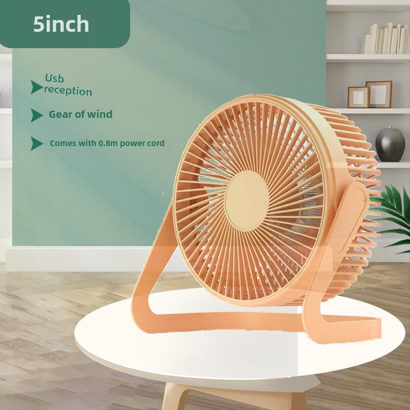 Mini ventilator de birou portabil USB pentru birou și cămin