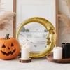 Bathroom Mirror For Wall Vintage 90s Wall-Mounted Bathroom Witch Moon Mirror Lightweight Home Accessory For Dormitory Apartment