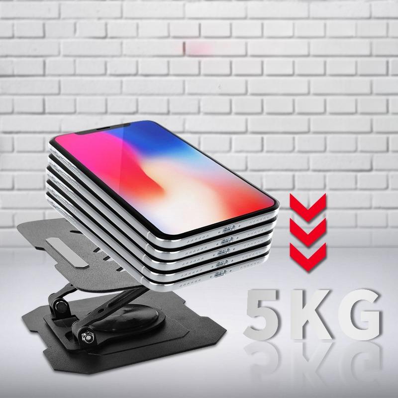 1Pc The New Model Is Suitable for Tablet Holder, Computer Folding and Rotating Desktop, Universal Student Online Class Conference, Metal Support.