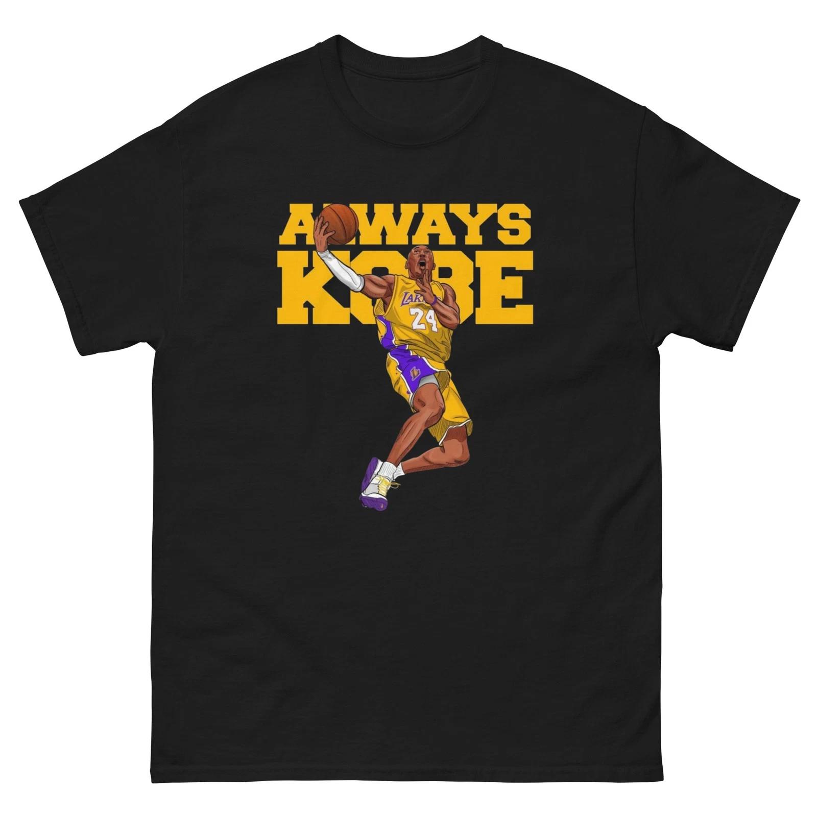 Футболка Kobe Bryant Always Kobe Lakers 24 Tribute Баскетбольная футболка M