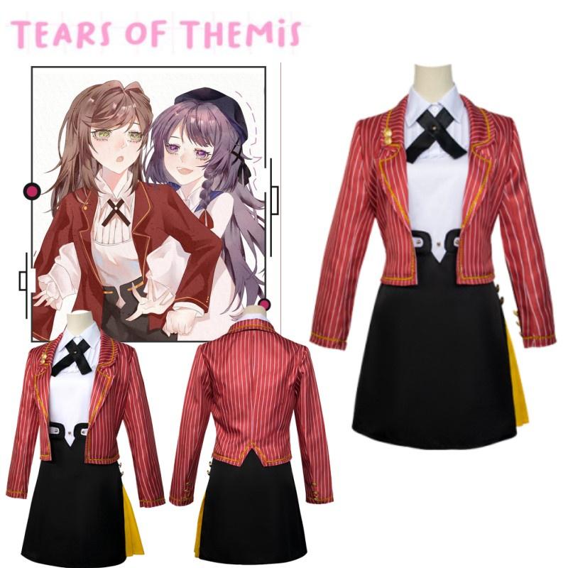 Game Of Tears Themis Heroine Rose Cosplay Costume Lawyeress Working Uniform Suit