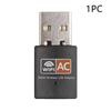 Plug and Play USB Wireless Network Card 1200Mbps Dual Band Transmitter Receiver Desktop Laptop Adapter Fast Network Solution
