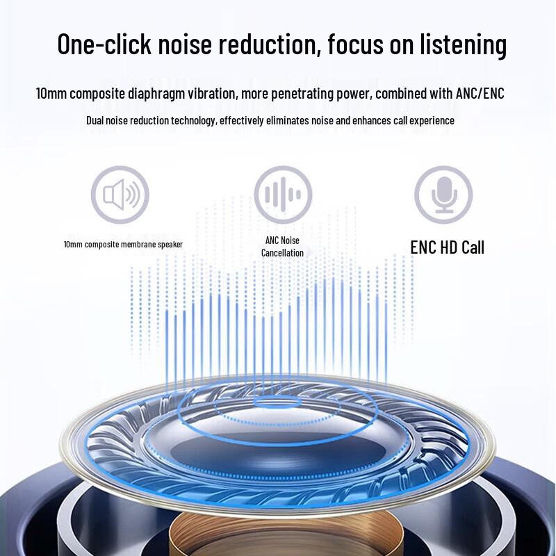 Bach Johann T8 Wireless ANC Earbuds