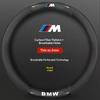 Car Carbon Fiber Suede Leather Steering Wheel Cover BMW M X1 X3 X5 X7 F01 F10 F15 F20 F25 F30 M2 M3 E39 E46 E60 E70 E90 G20 G30 gzhw17