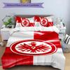 Eintracht 3pcs Bedding Set Duvet Cover Closure Includes 1 Duvet Cover & 2 Pillowcases for All Seasons Bedroom Home Dorm Decor