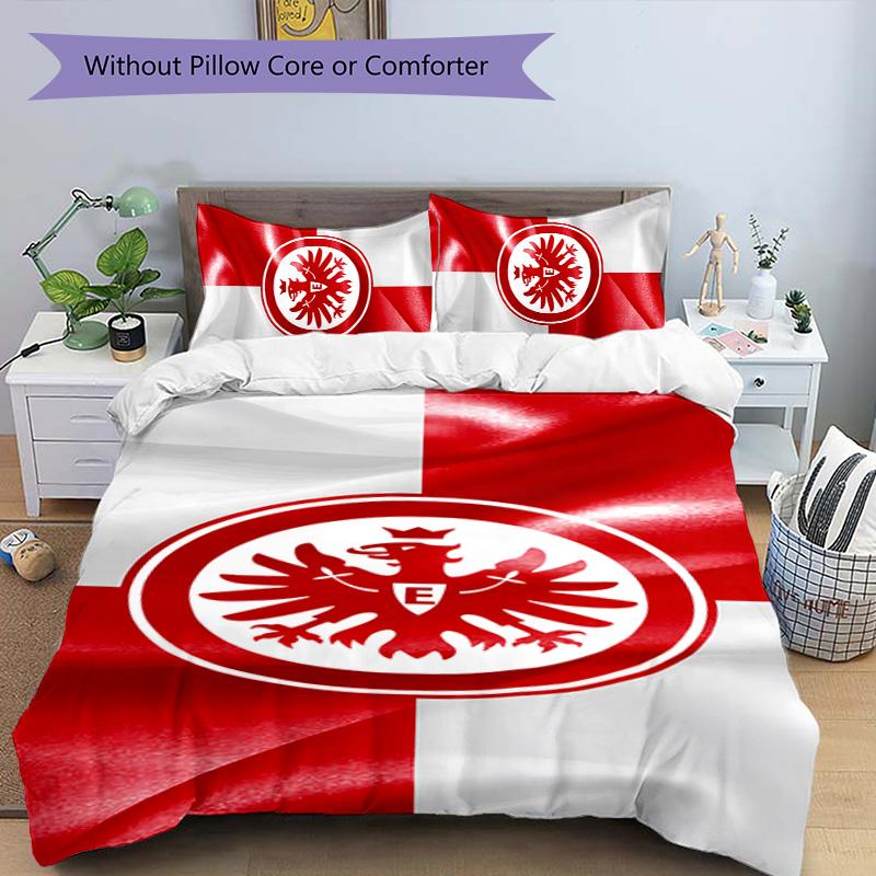 Eintracht 3pcs Bedding Set Duvet Cover Closure Includes 1 Duvet Cover & 2 Pillowcases for All Seasons Bedroom Home Dorm Decor