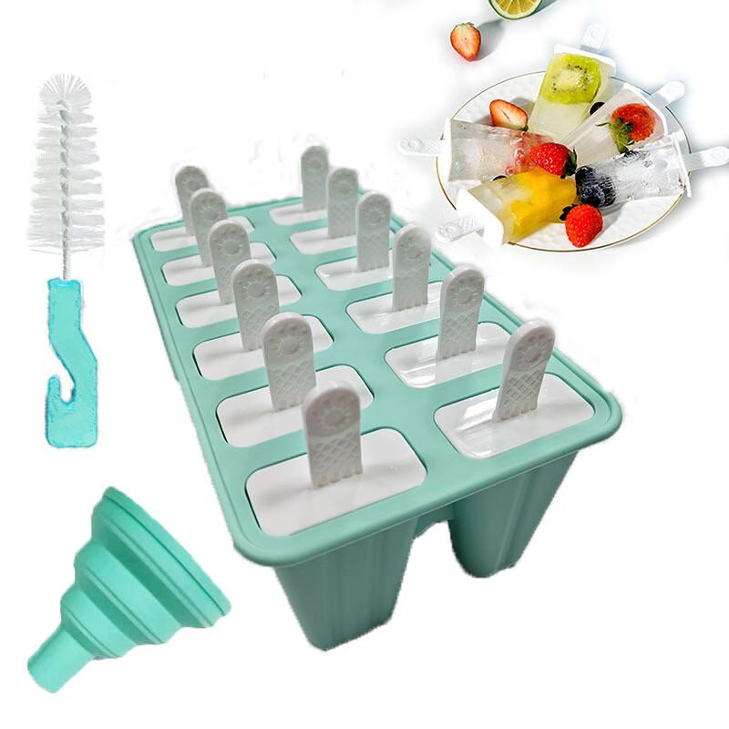 Lilang Silicone Ice Cube and Popsicle Mold Set