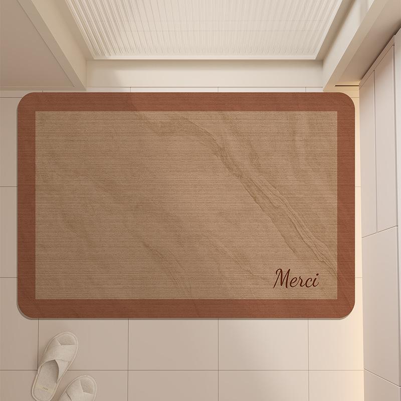 Bathroom Floor Mat Toilet Anti Slip Mat Bathroom Door Mat Foot Mat Door Mat