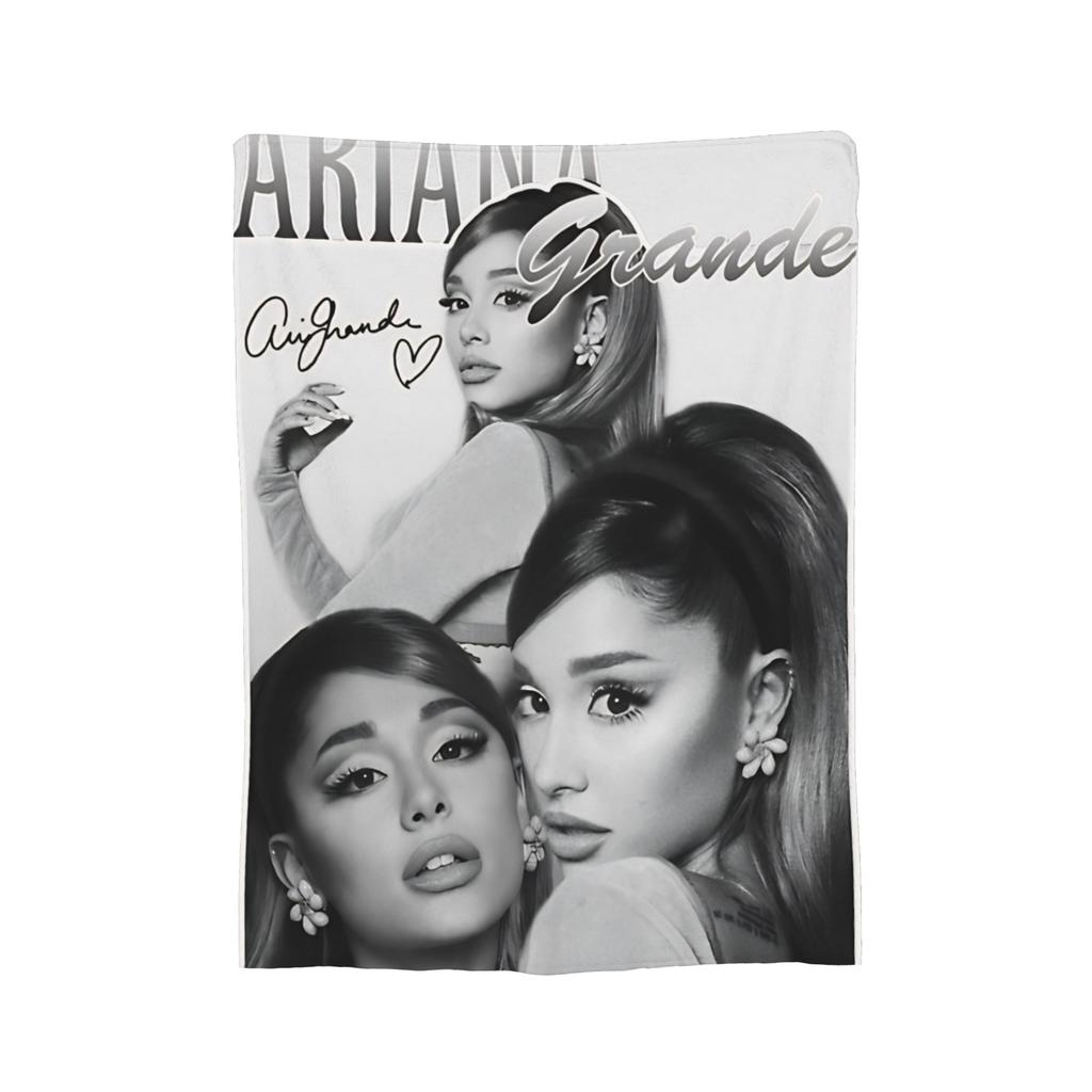 Ariana GrandeMelodie Enthüllt Decke Flauschig Großartig Warm Kuscheldecke für Tagesdecke Dekoration,