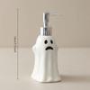 Moisture Bottled Hotel Press Soap Dispenser Bathroom Accessories Painted Christmas Ceramic Lotion Bottle Hand Sanitizer Shampoo