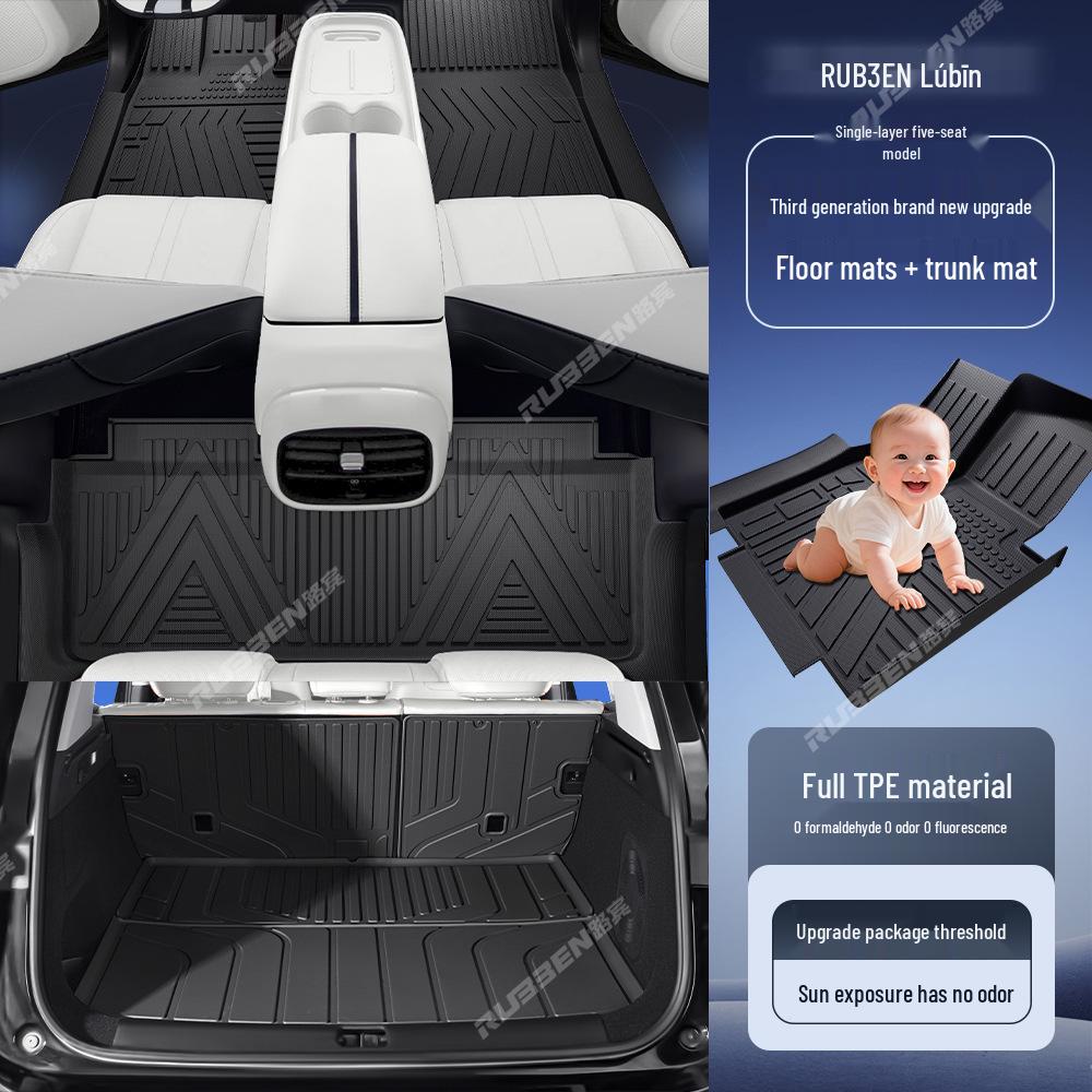 Lubin Provides Comprehensive Interior Modification Accessories for the Geely T1/Alfa T5, Such As Door Sills and TPE Floor Mats.