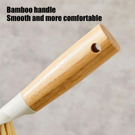 Small Broom Dustpan Set Ergonomic Natural Bamboo Handle Soft Bristles Portable Decorative Mini Broom Kit