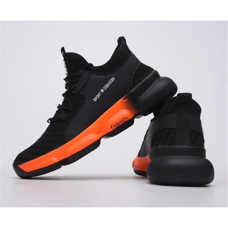 Men Safety Shoes Women Work Shoes Men's Anti-smashing Anti-piercing Safety Shoes Steel Toe Protective Shoes