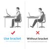 Notebook-Ständer 8 Stufen Winkelverstellbar Tragbar Faltbar Laptop-Stütze Ständer Ergonomischer Laptop-Ständer Erhöhung für 14 Zoll Laptop