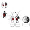 Neue Schwarz-Weiß-Farbe Herz Engel Teufel Flügel Anhänger Halskette Ohrringe Einzigartiger Mode Gothic Valentinstag Schmuck Geschenk