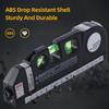 4 In 1 Infrared Laser Level Cross Line Laser Tape with 2.5m Measure Tape Multifunction Laser Level Tools