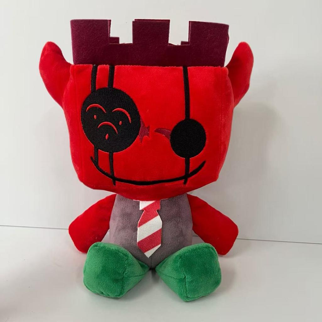 Game Forsaken JX1DX1 Plush Doll 25cm Peripherials Plushies King Cube Stuffed Toys Collectibles Decoration Gifts