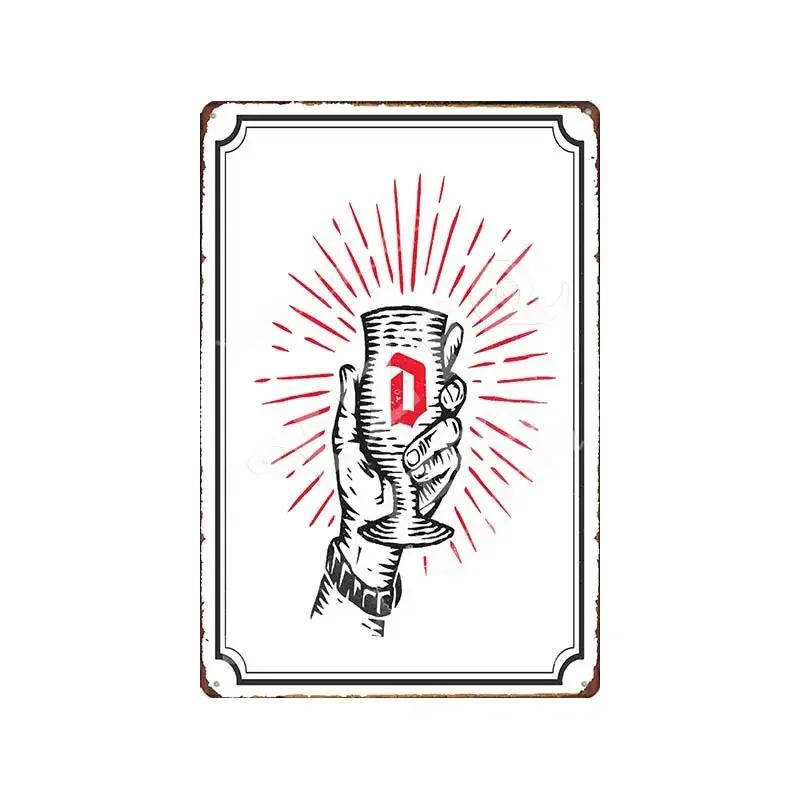

Belgium Beer Duvel Vintage Metal Tin Sign Retro Wall Plates Bar Pub Art Home Decor Decorative Plaque Retro Style Wall Hanging 20x30cm