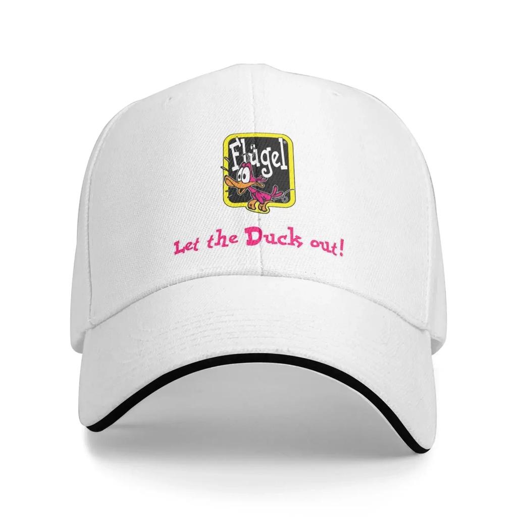 2022 New Arrival Flugel Let The Duck Out Cap Baseball Caps Curved Hip Hop Hats Fashion Outdoor Adjustable Dad Hat for Unisex