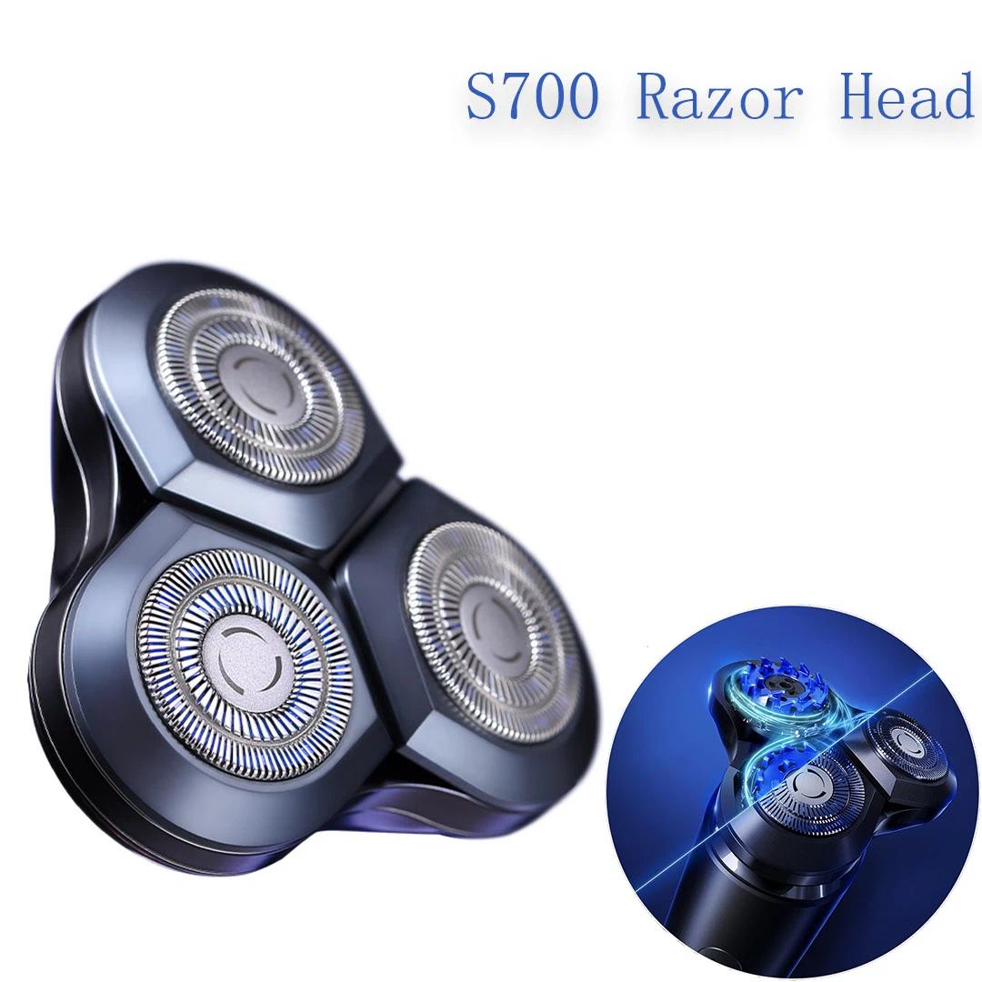 

Mijia Smart S700 Electric Shaving Razor Head Replacement Shaver Blade for MIJIA Electric Shaving Razor S700 Shaver Blade Razor Head чёрный