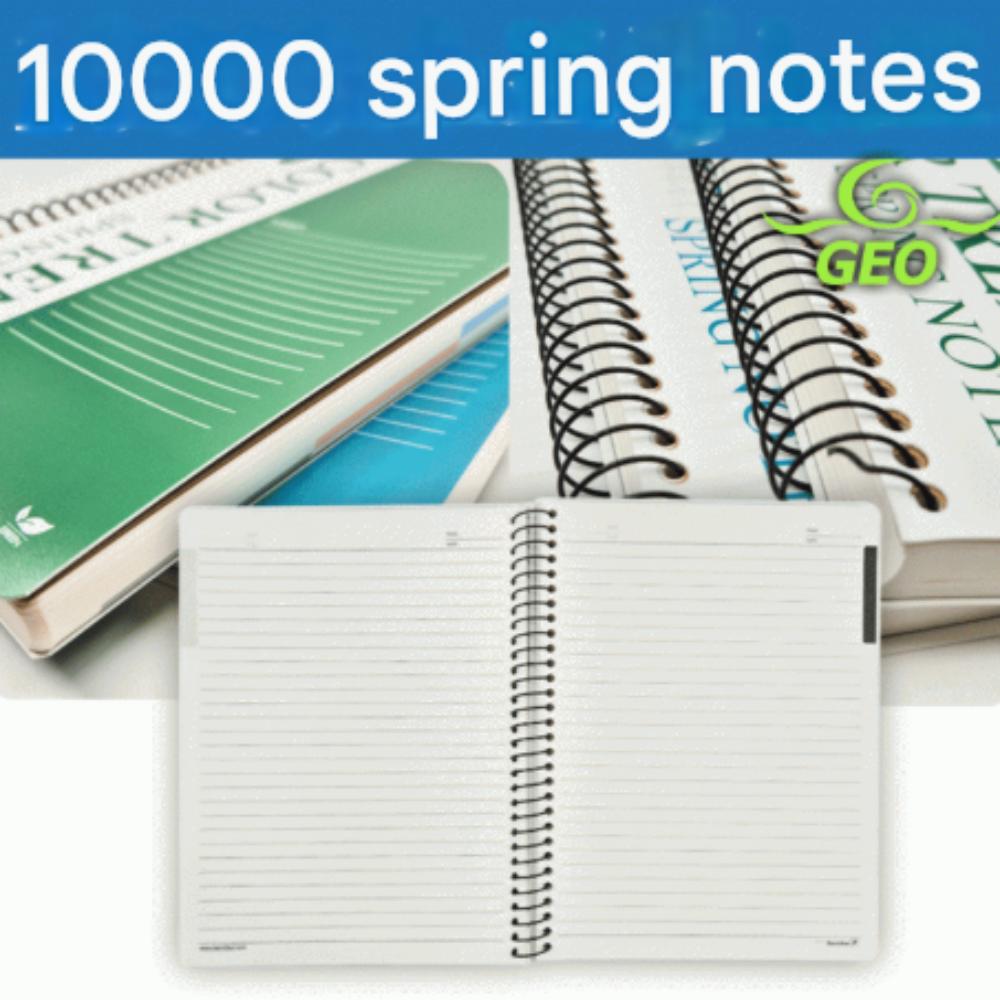 Lined Spring Note #1 242 Sheets (190mm X 260mm) PP Cover