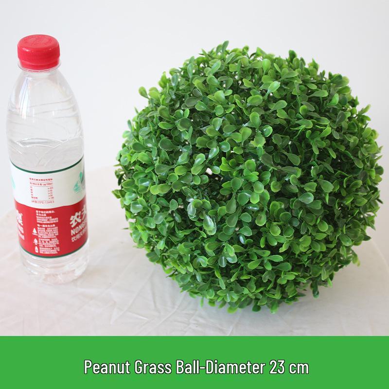 Artificial Greenery & Grass Ball Ceiling Decoration for Visual Merchandising and Store Windows