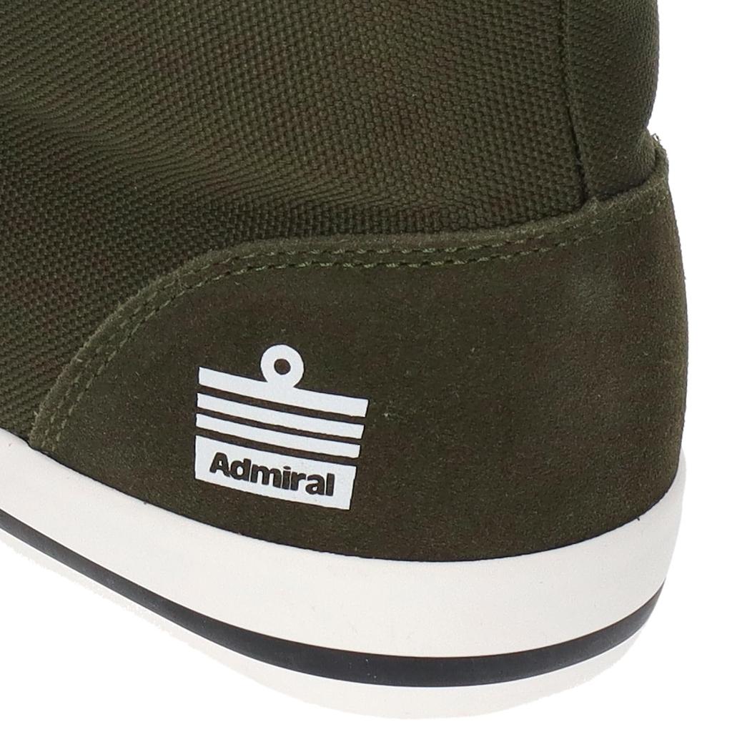 Admiral INOMER HI AD603 Size Sneakers, Unisex, Khaki, 24.0cm