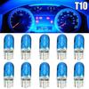 10Pcs Automotive T5 Halogen Bulb Single & Dual Filament Amber Bulb 12V 1.2W Brake/Signal/Licence Plate Light Auto Accessories
