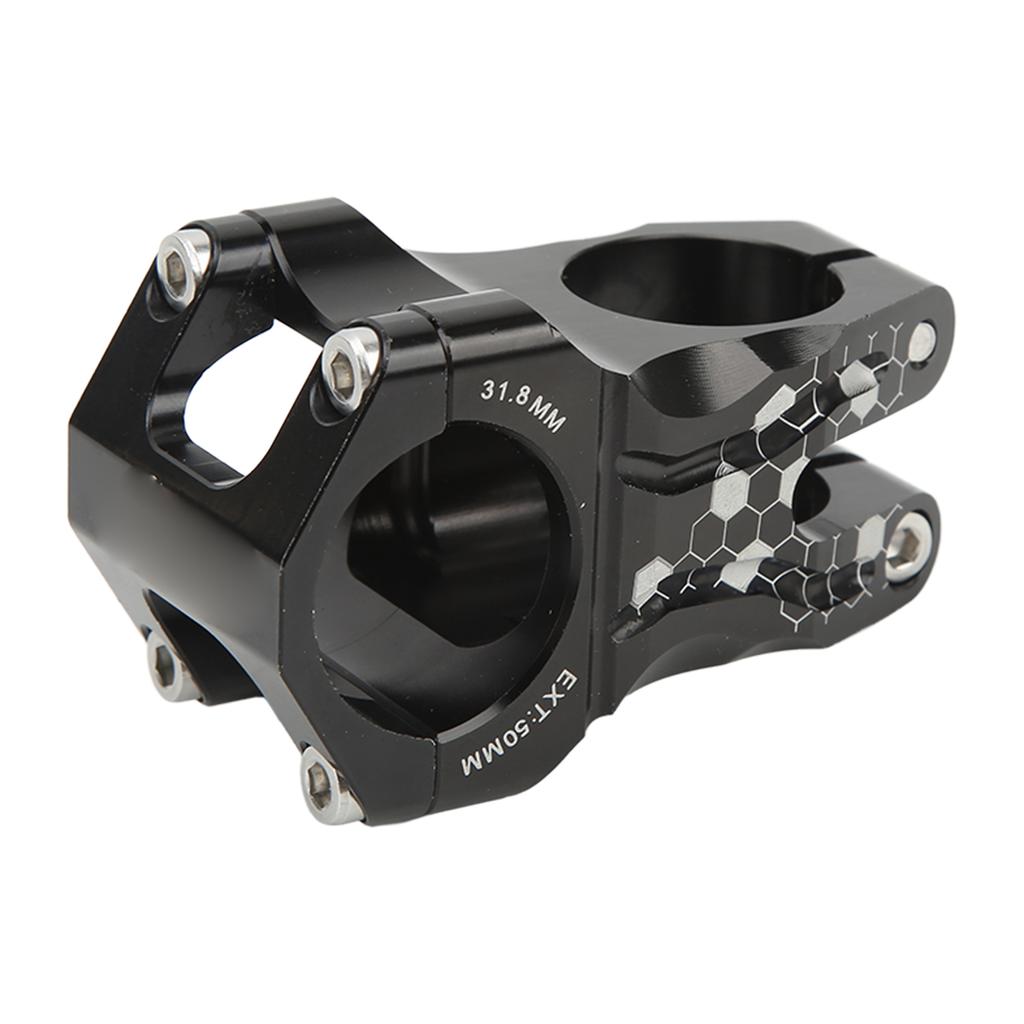 Fahrradvorbau Aluminiumlegierung Fahrrad Schwarz Hohl Kurzer Vorbau Zubehör für Mountainbike Faltrad Fixie Fahrrad Rennrad