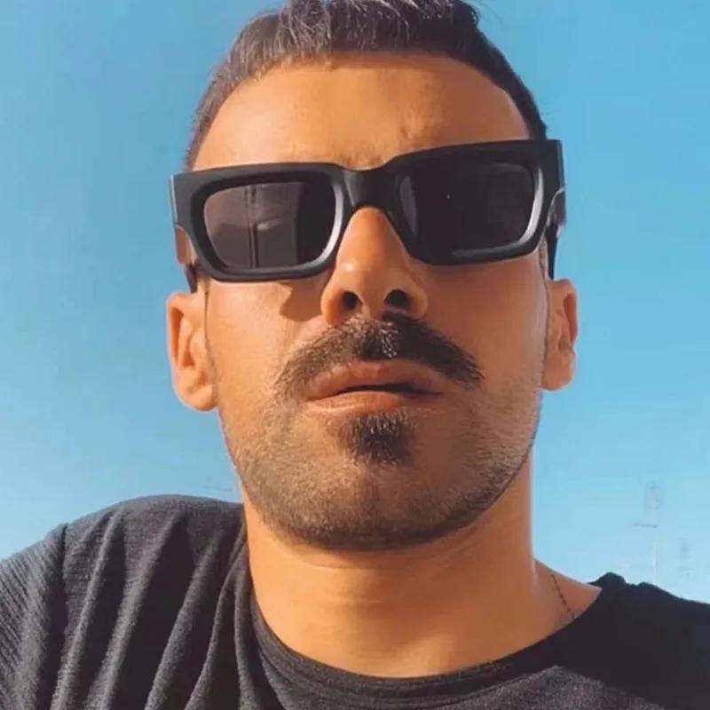 Classic Square Sunglasses Women Men Brand Vintage Trend Male Sun Glasses Luxury Shades Designer Punk Driving Eyeglasses Uv400
