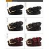 Youth Vintage Handwoven Belt Men's and Women's Leather Pin Buckle Belt Men's Belt