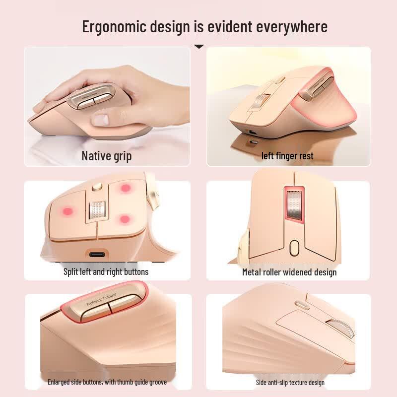 HP Professor 1 Wireless Ergonomic Mouse
