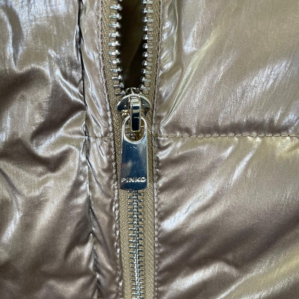 PINKO Gold padded jacket 1G15CK Jacket 36 goldUsed