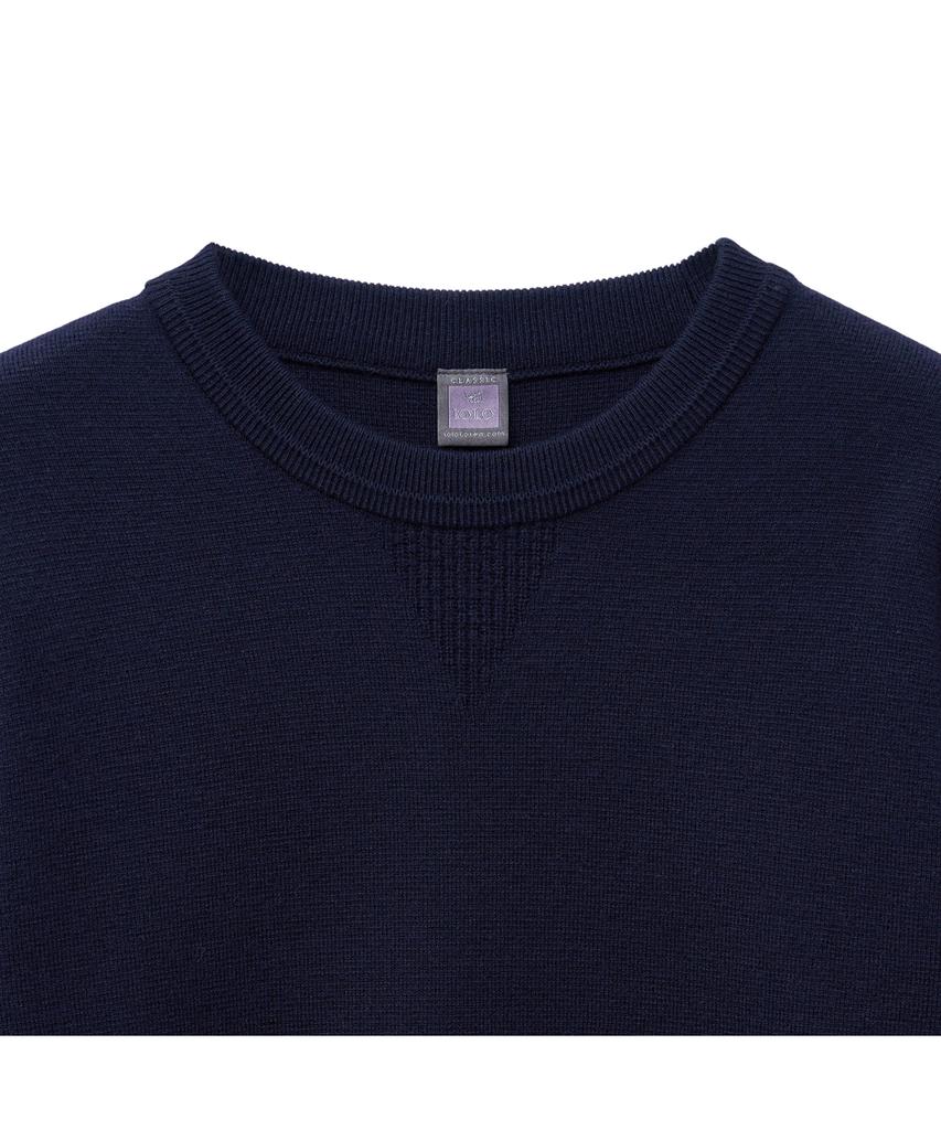IOLO Easy Knit Sweatshirt_Dark Navy