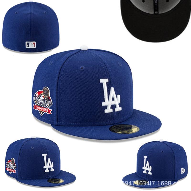 Baseball Cap New Letter Embroidery Fully Enclosed Cap New York Yankees Cap Non-Adjustable Size Hat