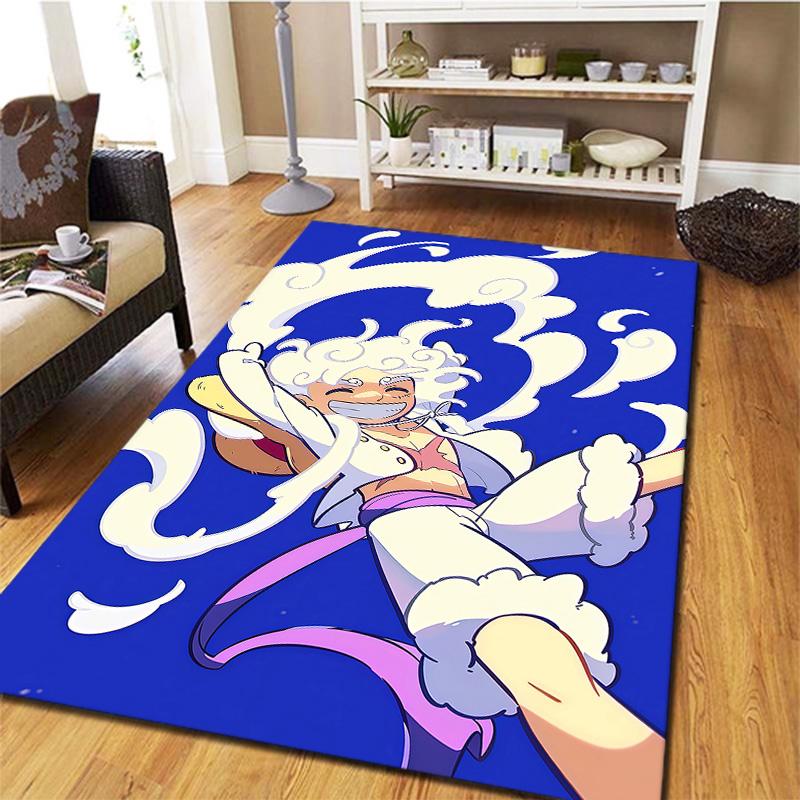 One Piece Gear Carpet Rug For Living Room Bedroom Home Sofa Decoration,kids Play Nonslip Floor Mat