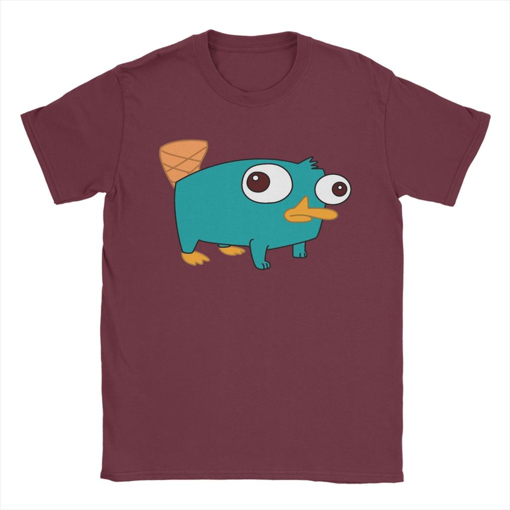 Agente Perry the Platypus Cute Meme T Shirt Men 100 Cotton Funny TShirt Crew Neck Tee Shirt Short Sleeve Tops Original