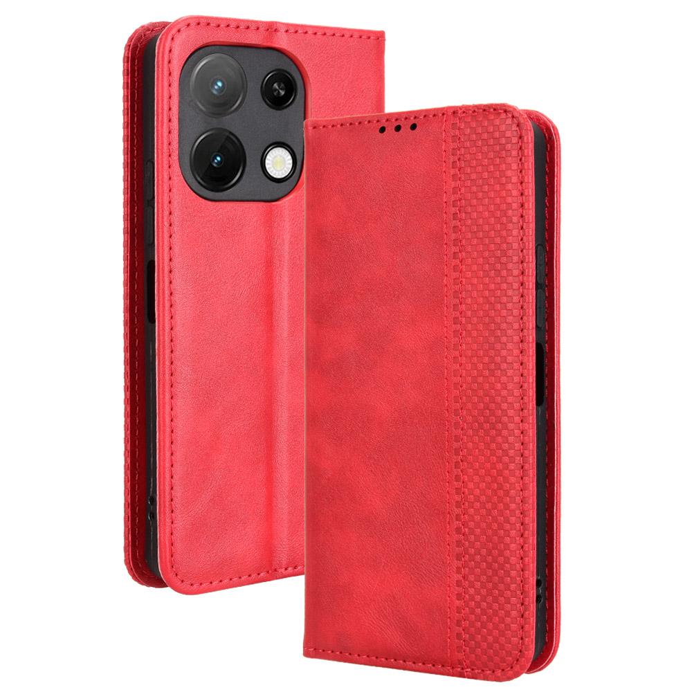 Leather Case For Umidigi Note 100/Note 100 5G/Note 100A Wallet Stand Retro Texture Phone Cover
