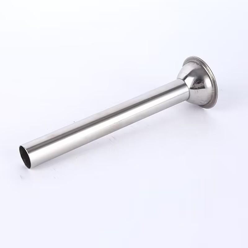 Four-Season Stainless Steel Meat Grinder & Sausage Stuffer Set - 4-Piece Pig Funnel Tubes