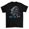 Alien Eating Aliens T-Shirt Unisex Cotton Adult Space Invaders Halloween New