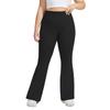 Women High-Waisted Wide-Leg Plus Size Flared Yoga Pants XL-5XL For Gym Running Casual Outfits