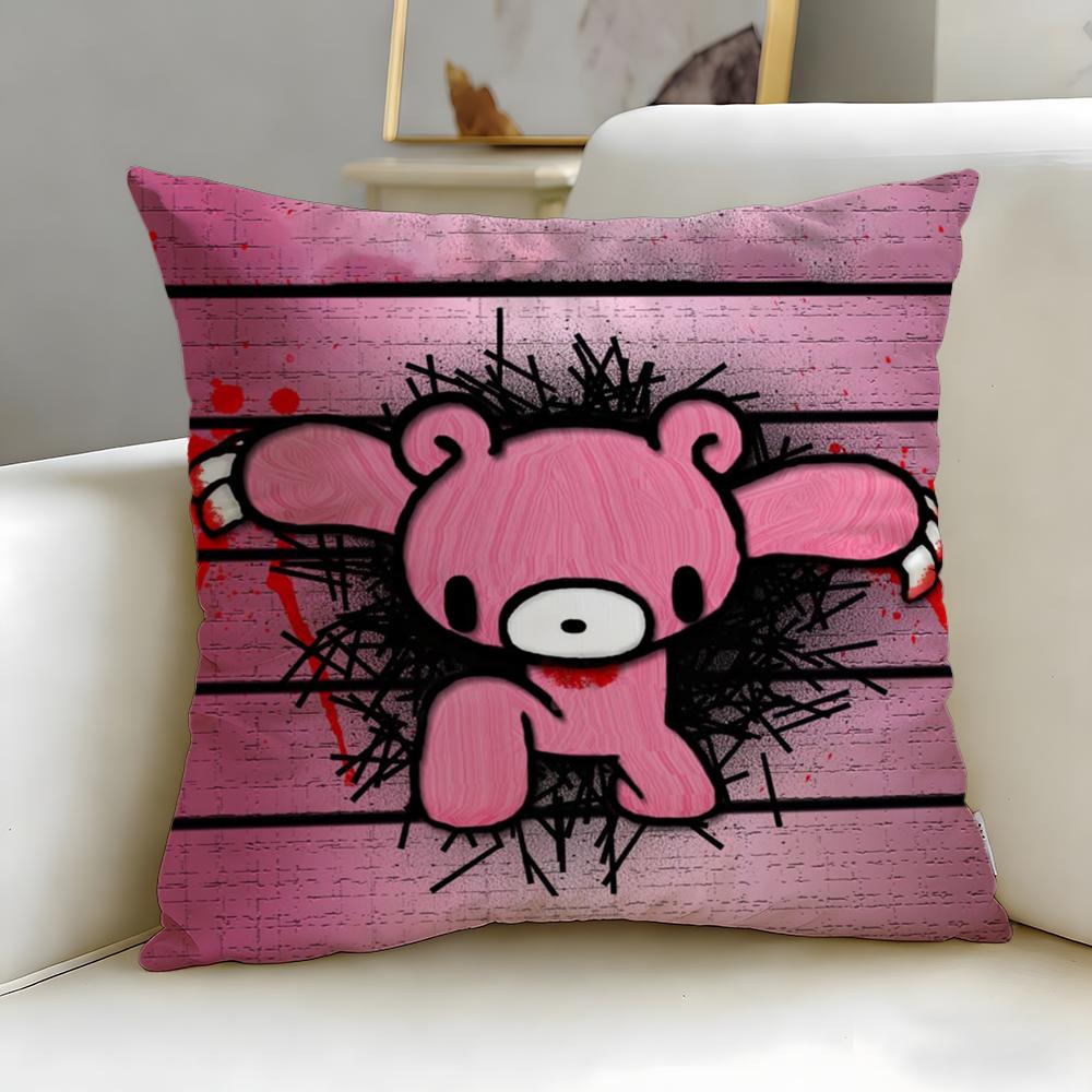 

Популярный мультяшный персонаж Gloomy Bear Наволочка Мягкая Легко стираемая Чехол для подушки Универсальный для Дивана Кровати Путешествий и Офиса 30X30cm