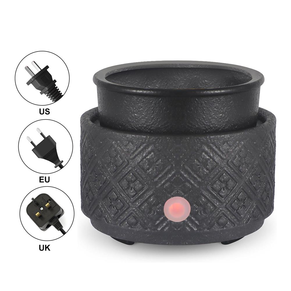 Wax Melt Warmer Fragrance Wax Burner 3-in-1 Ceramic Candle Warmer Burner Electric Fragrance Wax Warmer for Home Office