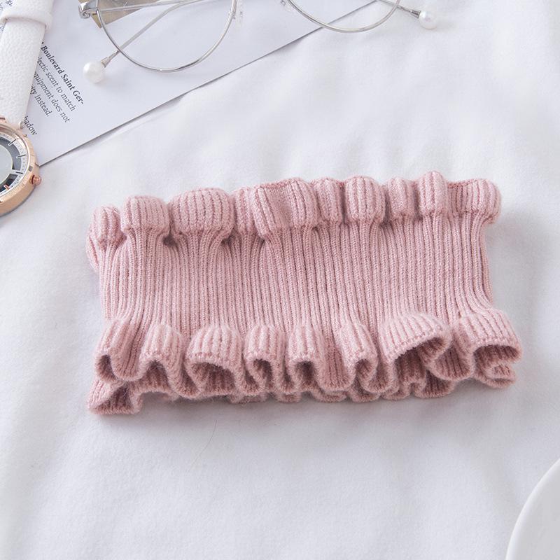 Wool Knit Snood Neck Warmer & Headband - Autumn/Winter Women's Accessory