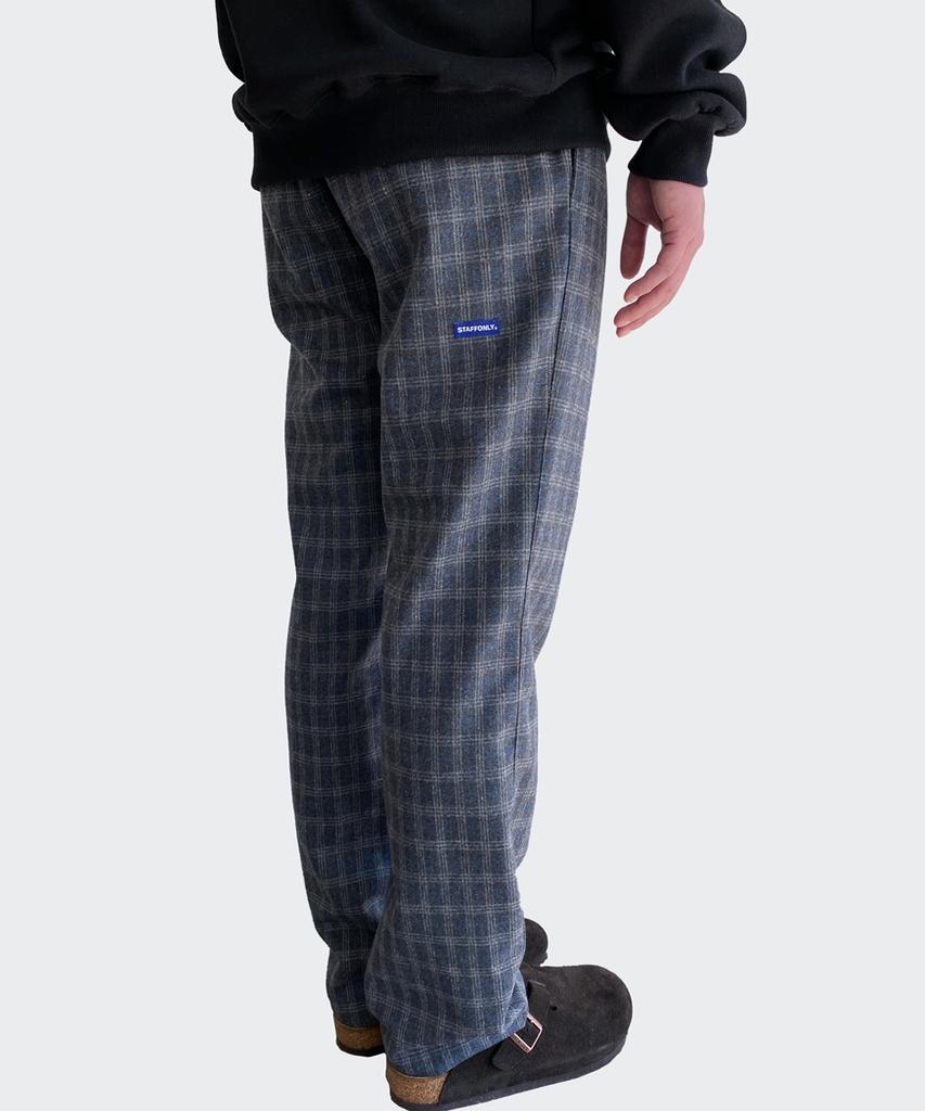 STAFFONLY Steady Checked Pants (Gray)