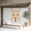 Carpenter Bee Trap for Outside Hanging Bee Trap Eco-Friendly Wooden Bee Trap for Safe Outdoor Wasp Control